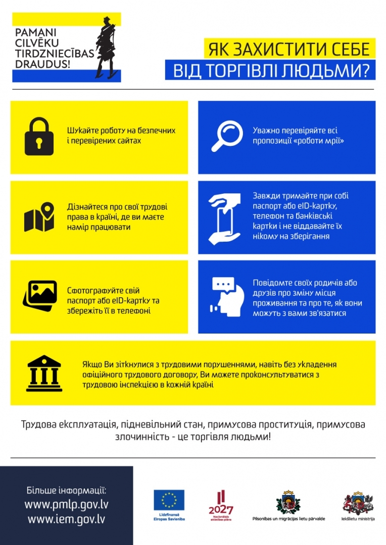 Як захиститися від торгівлі людьми?