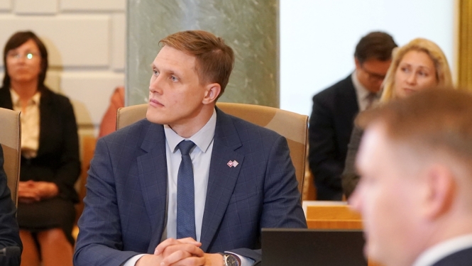 Iekšlietu ministra fotogrāfija