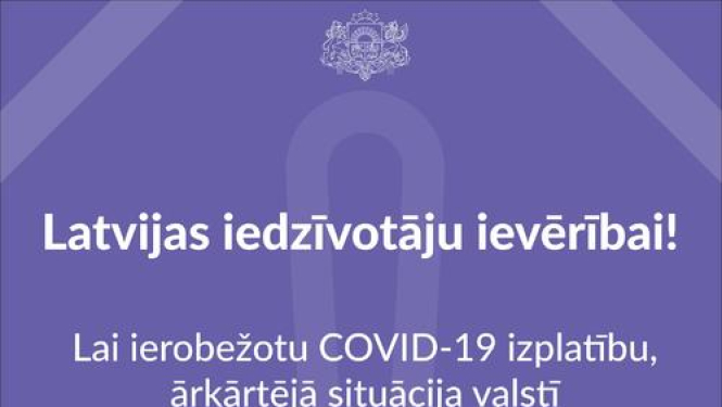 Ārkārtējas situācijas pagarināšana