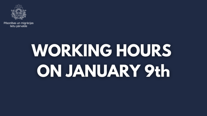 working hours on january 9th