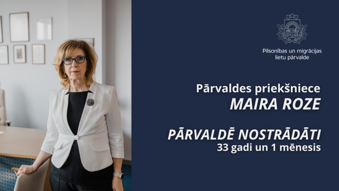 Pārvaldes priekšniece Maira Roze