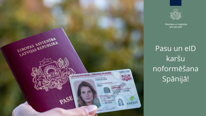 Pases noformēšana Spānijā