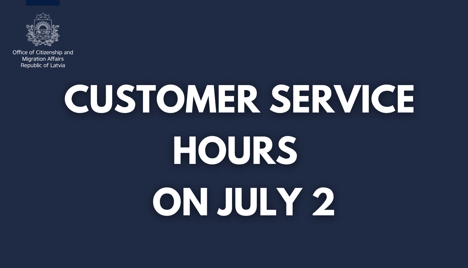 Customer service hours