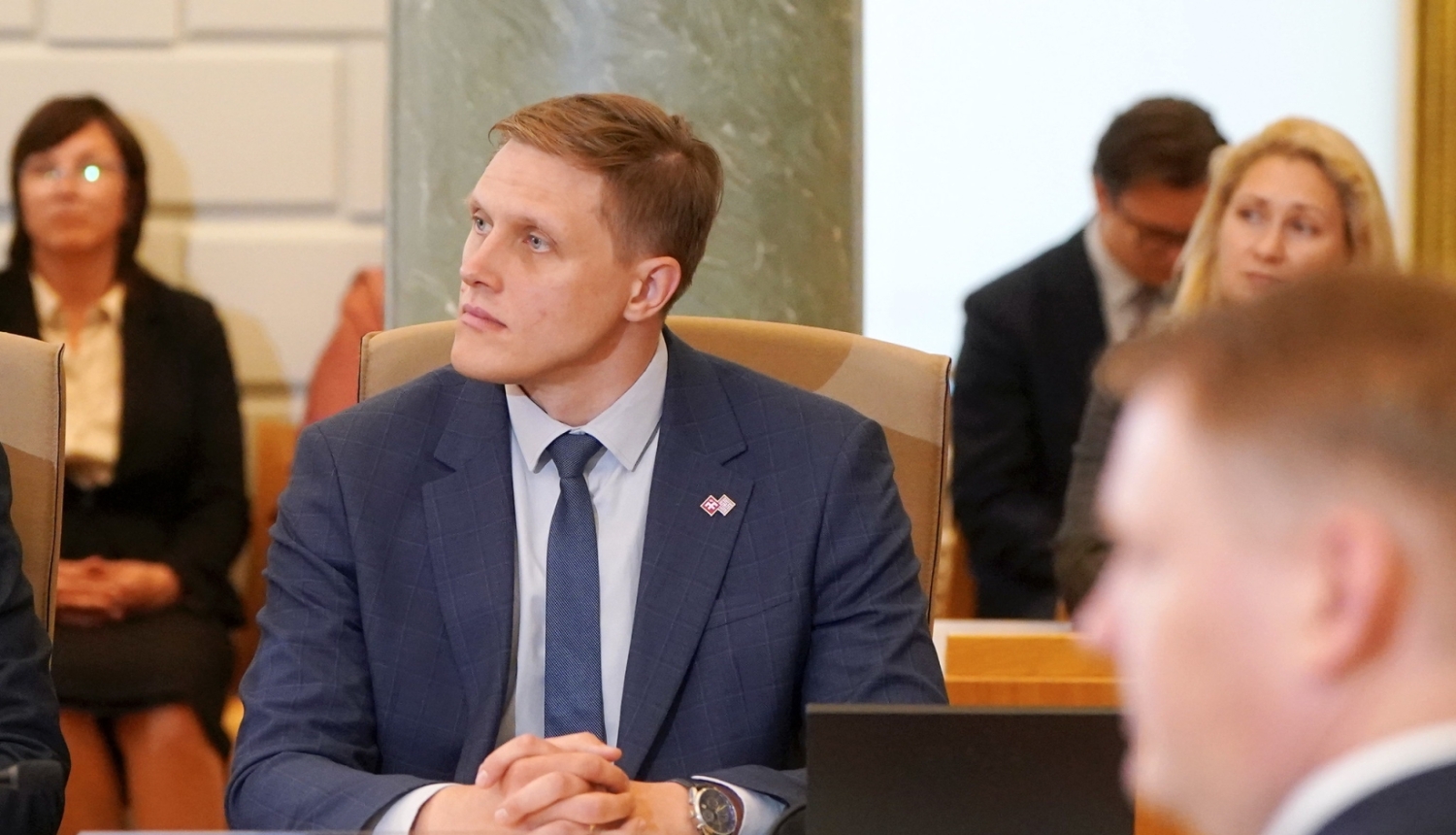 Iekšlietu ministra fotogrāfija