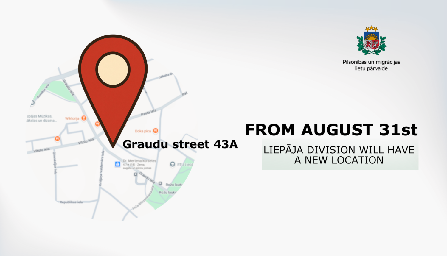 Liepaja division is relocationg
