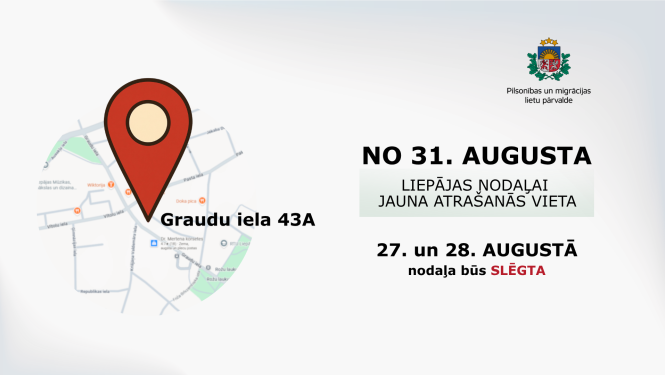 Informācija par Liepājas nodaļas slēgšanu
