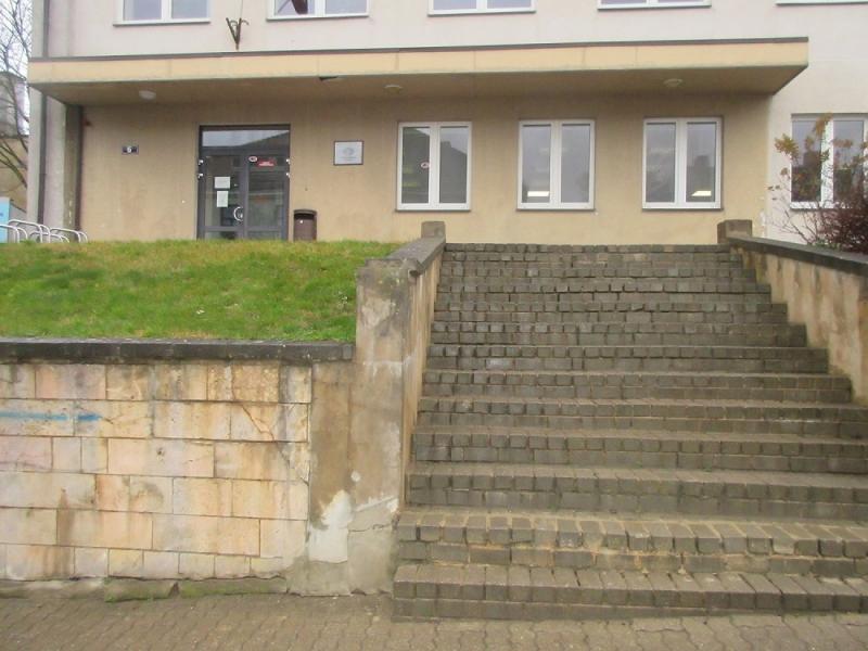 entrance to the building