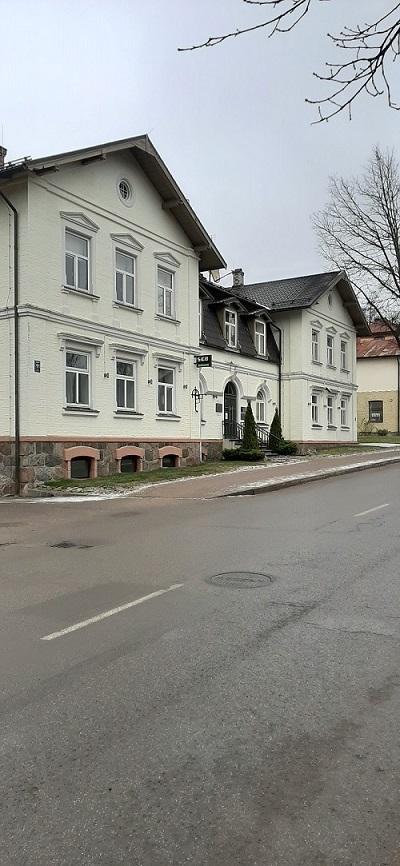 entrance to the building