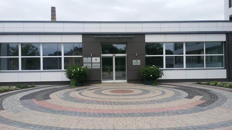 view of the building from the street side