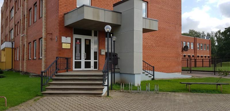 entrance to the building