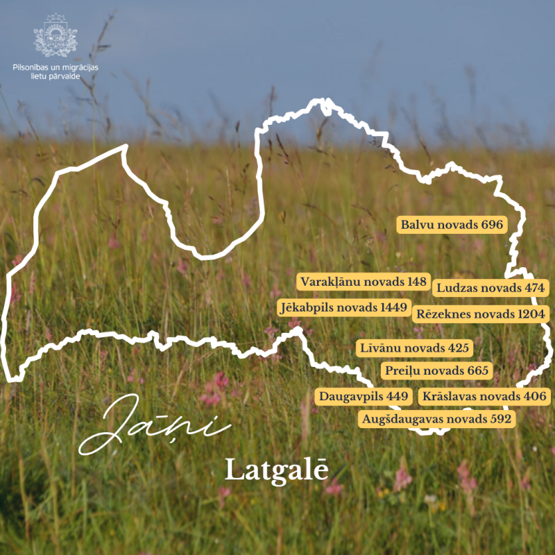 Jāņu statistika Latvijas novados