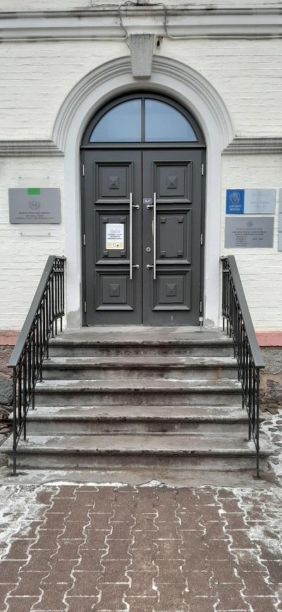 entrance to the building