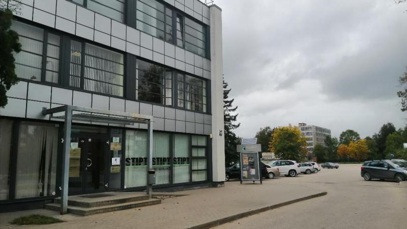 entrance to the building