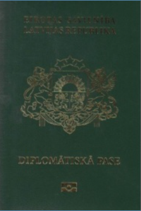 Diplomātiskās pases paraugs