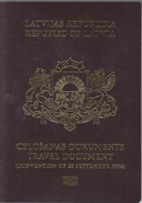 Stateless person’s travel document