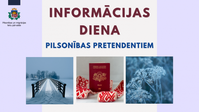Informācijas diena pilsonības pretendentiem, dažas ziemas bildes