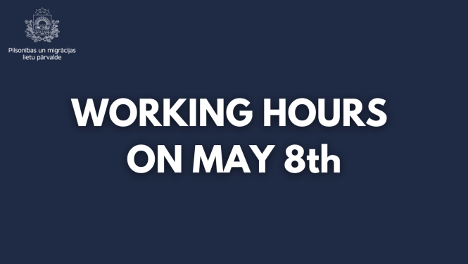 working hours on may 8th