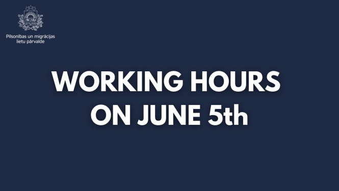 Working hours on june 5th