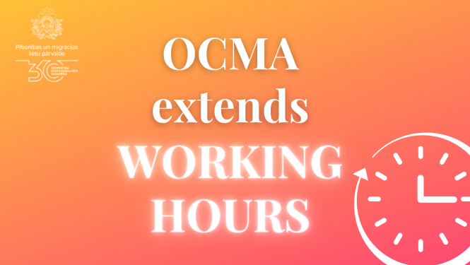 OCMA extends working hours bright visual in orange colour