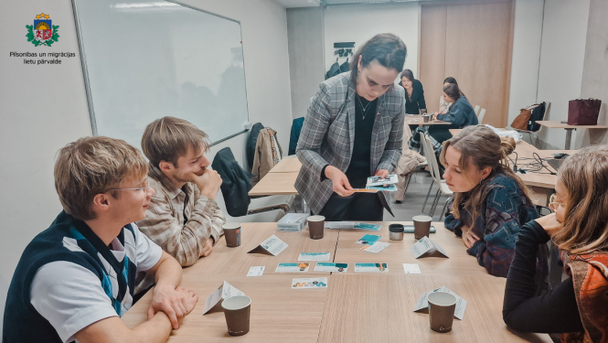 Spēles norise ar EMT ekspertiem