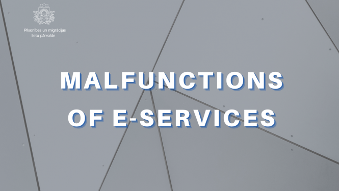 Malfunctions of e-services