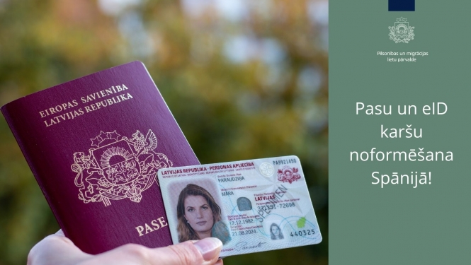 Pases noformēšana Spānijā
