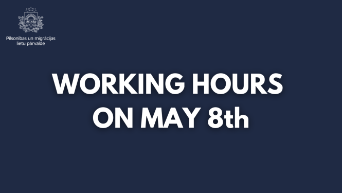 working hours on may 8th