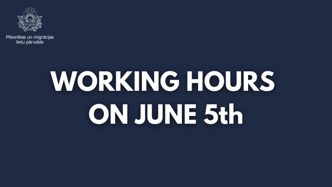 Working hours on june 5th