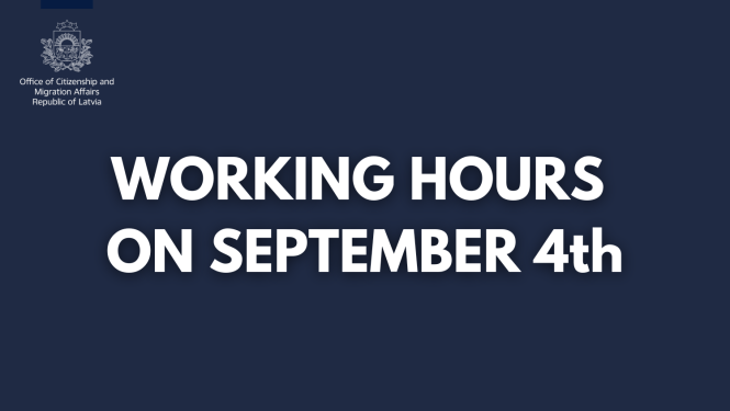 working hours ono september 4th