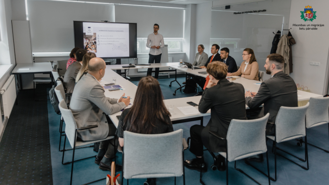 Moldovas Iekšlietu ministrijas, Migrācijas pārvaldes un Robežsardzes pārstāvju vizīte Pārvaldē