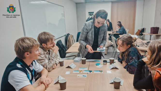 Spēles norise ar EMT ekspertiem