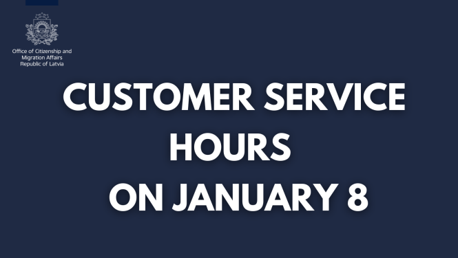 Customer servise hours on January 8