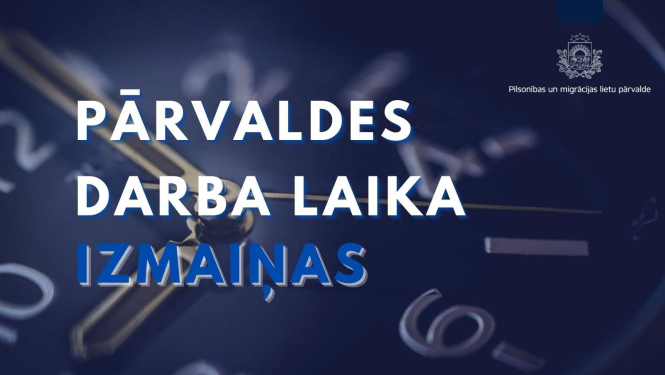 Darba laika izmaiņas 30. decembrī