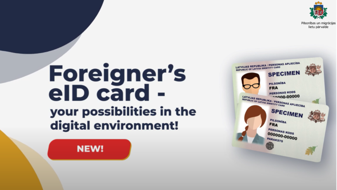 Ārzemnieka eID karti - angliski
