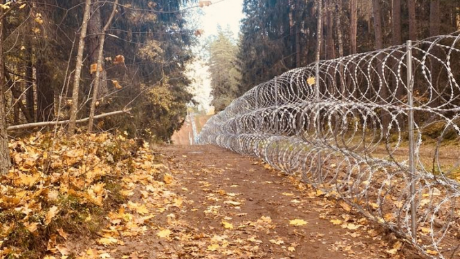 Robežas žogs rudenī