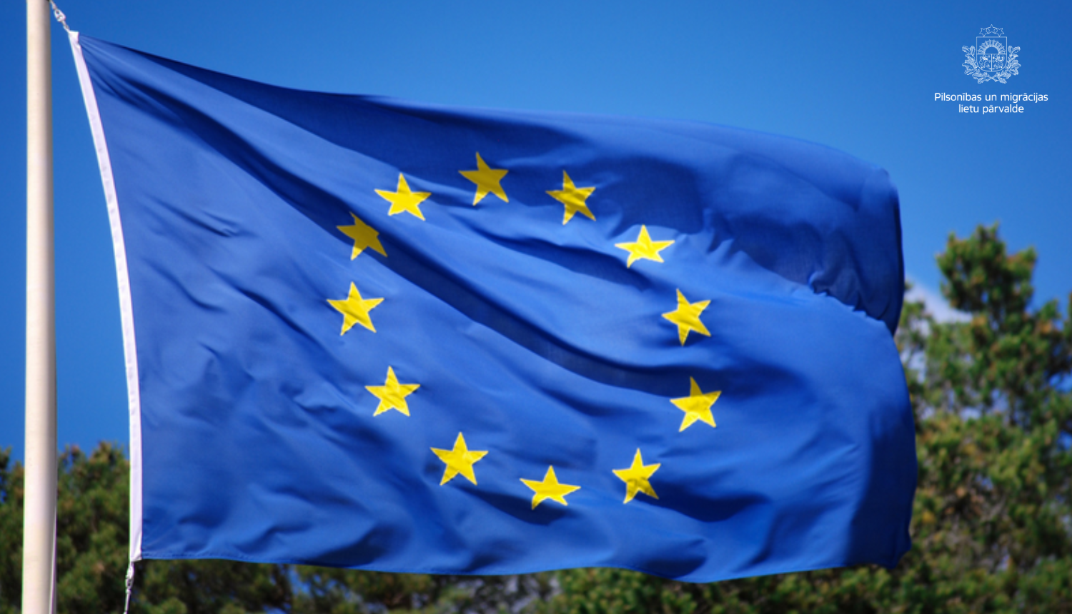 Eiropas Savienības karogs mastā