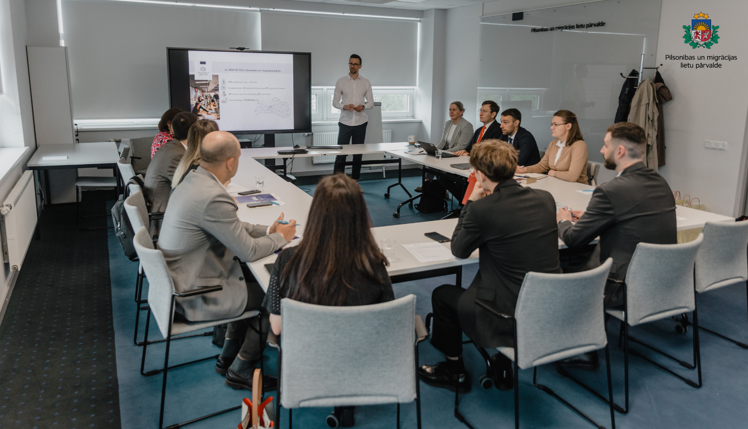 Moldovas Iekšlietu ministrijas, Migrācijas pārvaldes un Robežsardzes pārstāvju vizīte Pārvaldē