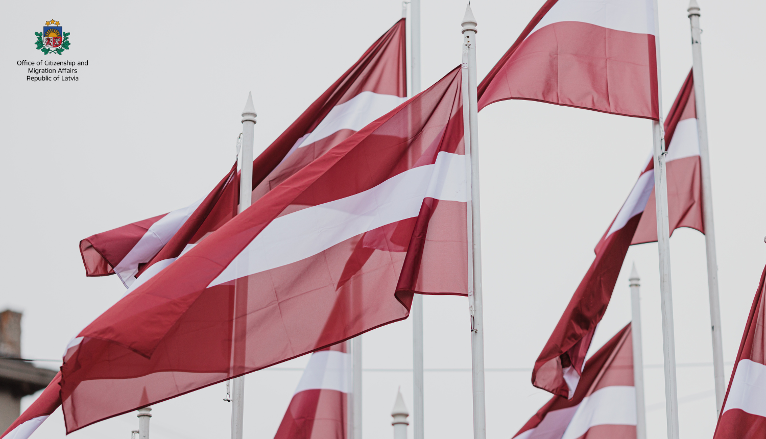 Latvian flags