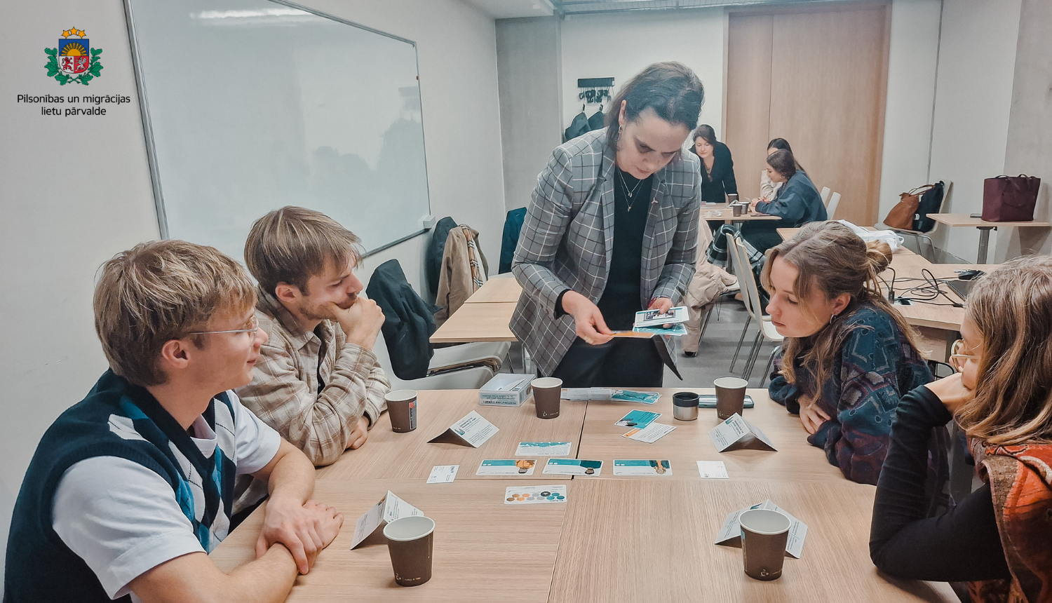 Spēles norise ar EMT ekspertiem