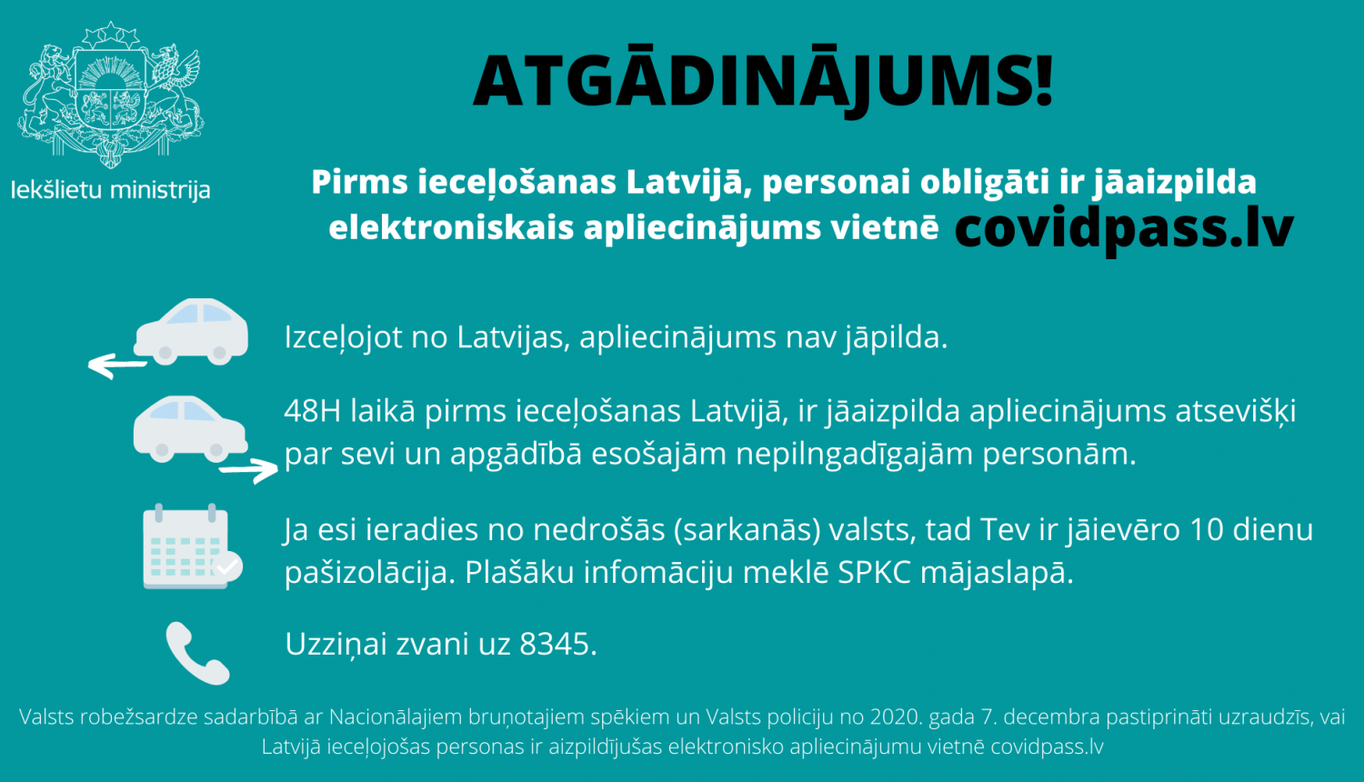 No 7. decembra stingrāk uzraudzīs ieceļotājus | Pilsonības ...